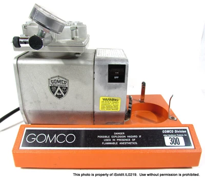 $95 • Buy Allied Healthcare GOMCO Portable Tabletop Aspirator 300 Vacuum Suction Pump