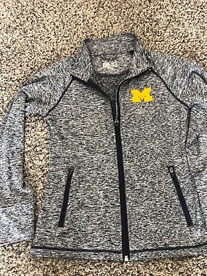 Michigan Wolverines Full Zip Jacket Sweatshirt Boys Size M Medium  • $7.59