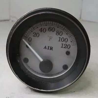 Harley Davidson Hd Touring Flh Flt 96-13 Air Temp Silver Gauge 75109-96c Used • $19.99