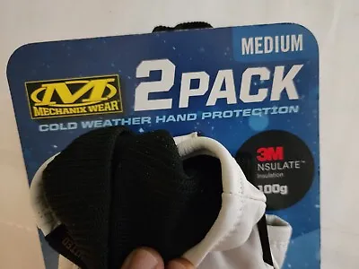 2x Pair Medium Mechanix Wear Durahide Thinsulate Cold Work Gloves • $18.75