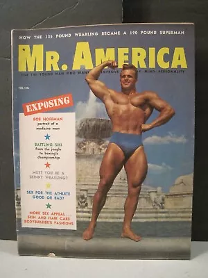 Vintage Mr. America February 1958 Body Building Muscle Magazine Vol 1 # 2 • $24.88