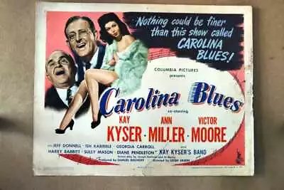 ORIGINAL LOBBY CARD - CAROLINA BLUES - 1944 - Title Card -  Kay Kyser Ann Mil... • $52.19