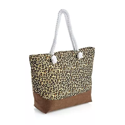 £11.99 • Buy Sale Unisex Womens Reusable Tote Shopping Bag Shoulder Handle Travel Beach Bags