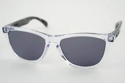 Excellent! Custom - Oakley Frogskins Polished Clear Tortoise Grey Camo/Grey • $89.99