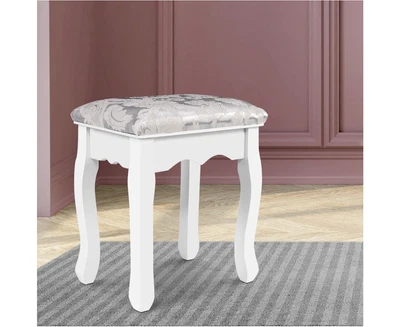 $47.99 • Buy Dressing Table Stool Makeup Chair Bedroom Living Room Fabric Furniture