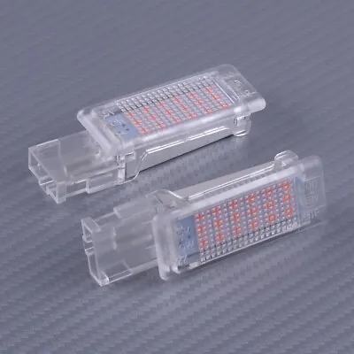 2x Red LED Footwell Light Lamp Fit For VW Golf 5 6 Touareg Scirocco Superb Seat • $12.63