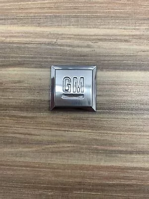 Genuine GM Mark Of Excellence 1.25 Square Fender Door Emblems Badges • $7.99