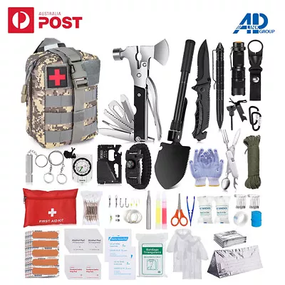 M 36 Emergency Survival Equipment Kit Sports Tactical Hiking Camping • $68.95