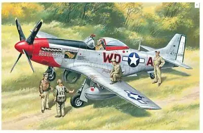  ICM 1:48 Scale Kit Mustang P-51D W/ USAAF Pilots/Ground Personnel 	 ICM48153  • £18.36