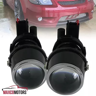 Projector Fog Lights Fits H3 Clear Glass Driving Lamps Kit+Brackets Left+Right • $28.49