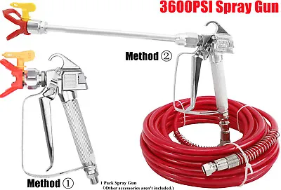 3600PSI Airless Paint Spray Gun For TItan Wagner Sprayer Nozzle High Pressure UK • £19.77