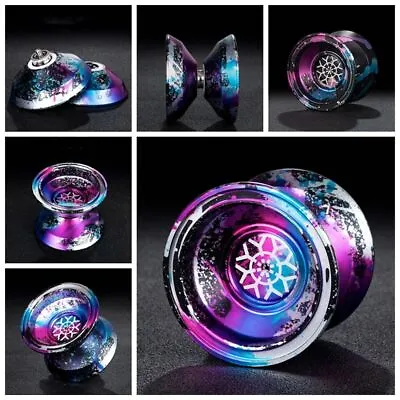 Yoyo Professional Magic Yoyo Metal Yoyo With 10 Ball Bearing Alloy Aluminum; • £7