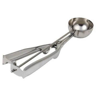 50mm STAINLESS STEEL ICE CREAM SCOOP MASH POTATO FOOD BALLER SPOON SPRING HANDLE • £5.49