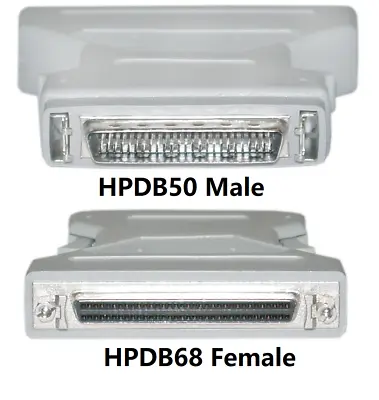 HPDB68 Female To HPDB50 Male SCSI Adapter • $15.50