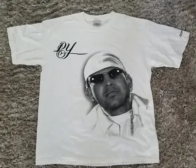 Vintage Reebok Daddy Yankee Rap Tee T-Shirt Size Large • $350