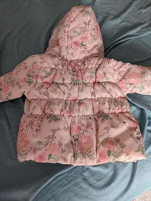 Next Baby Girl Coat 6/9 Months • £10