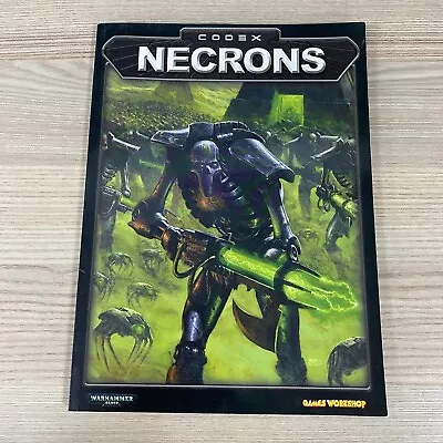 Codex Necrons Warhammer 40000 Xenos Rules Supplement 2002 40k 3rd Edition • £14.95
