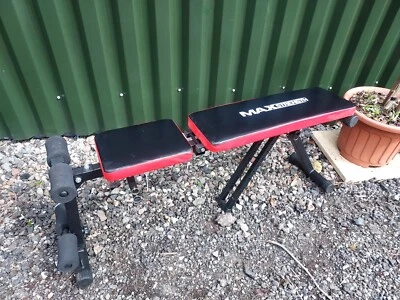 £35 • Buy Max Strength Exercise Bench Sit Up Bench