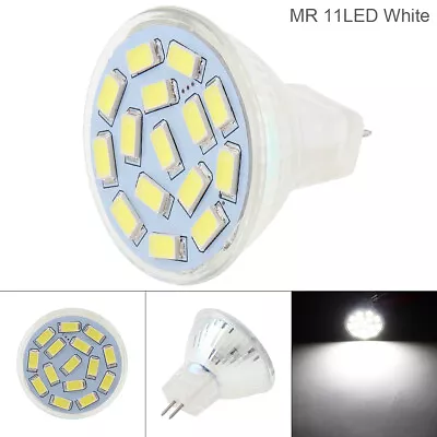 Mr11 LED Lamp Cup 12V 3W 35MM Diameter 15Lamp Beads White Light Bulbs Spotlight • $6.58