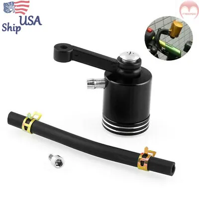 Motorcycle Brake Clutch Master Cylinder Fluid Reservoir Oil Tank Cup For Yamaha • $10.99