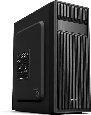 T6 ATX Mid Tower Computer PC Case Pre-Installed 120Mm Fan 5.25 ODD USB 3.0  • $65.85