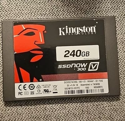 Kingston SSDNow 300 240gb 2.5  (SV300S37A/240G) SSD • £16.99