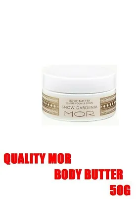 Quality Mor 50g Body Butter Snow Gardenia  Moisturiser Soft Age Wrinkles Makeup • $10.36