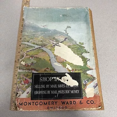 Montgomery Ward Fall & Winter CATALOG 1932 & 1933 • $20.95