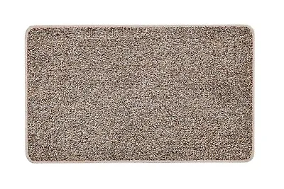 Magic Clean Step Mat Non-Slip Machine Washable Door Mat Carpet Rug Liner Coffee • £11.33