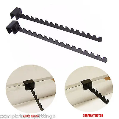 Market Stall/marketstall Retail Display 'angled' Straight Notch Arm Bracket Hook • £6.89