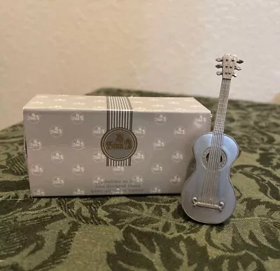 Handmade Vintage Pewter Miniature Instruments - GUITAR (variety Of Instruments) • $25