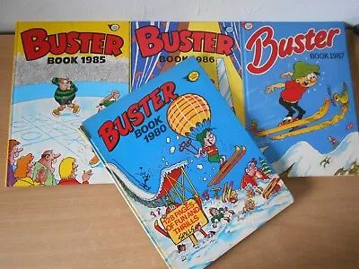 £15 • Buy Buster Comic Book Annuals 1980s Job Lot Bundle Collection