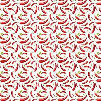 Red Hot Peppers : Gift 12  X Decal Vinyl Sticker Sheet Pattern Mexican • $4.99