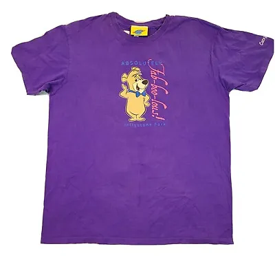 Rare Vintage Hanna Barbera BOO BOO Fab-Boo-Lous Jellystone Park Size L Purple • $17.48