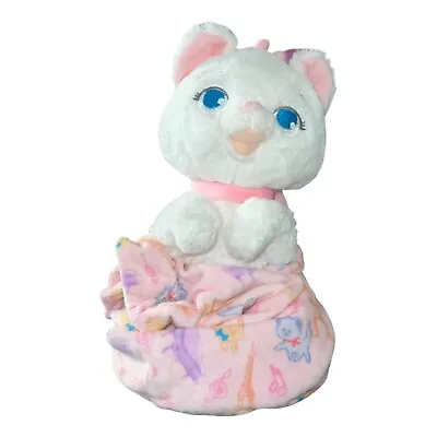 Disney Parks Babies Aristocats Marie Plush Stuffed Animal In Swaddle Blanket • $20