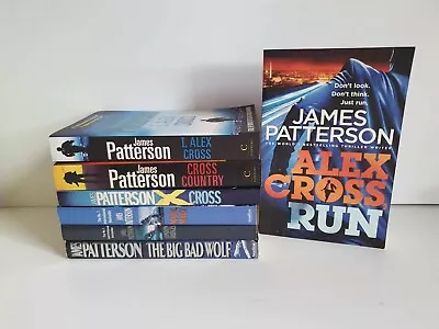 James Patterson Alex Cross Series Lot X 7 Large Paperback Bundle Crime Thriller • $47