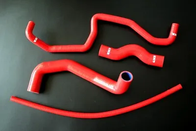 RED SILICONE RADIATOR HOSE PIPE KIT For Nissan 350Z Z33 Infiniti G35 V35 03-07 • $51.20