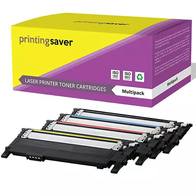 1SET Toner Cartridge For Samsung CLP-360 CLP-368 CLX-3300 SL-C410W SL-C460FW • £34.24