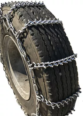 Snow Chains 8-19.5 8 19.5 Studded Cam Tire Chains Set Of 2 • $433.82