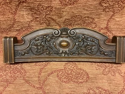 £25 • Buy Architectural Salvage Carved Reclaimed Wooden Panel / Pediment Vintage Repurpose