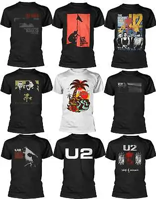 Official U2 T Shirt Joshua Tree Boy Red Rocks War Boy Band Logo Mens New • £16.95