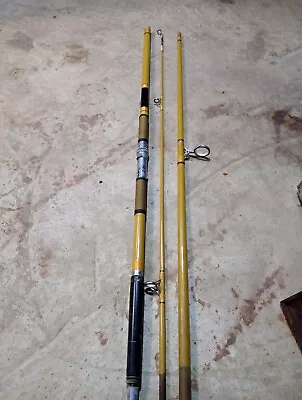 Daiwa 21 39 Acg Surf Vintage Fishing Rod 3 Piece 1970's  12ft 8  • $59.99