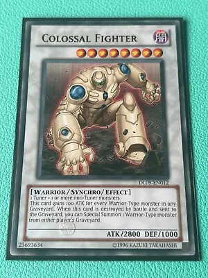 Yugioh Colossal Fighter DL09-EN012 Rare Bronze NM Condition • £7.98
