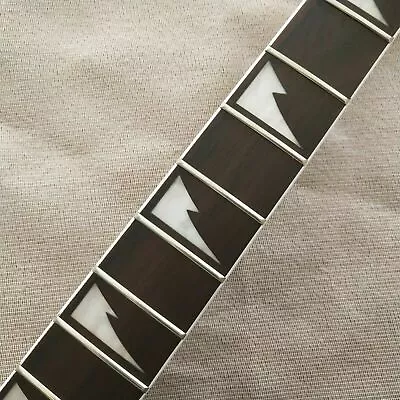 Replace Maple Ibanez Style Electric Guitar Neck 24 Fret Rosewood Fretboard Inlay • $60.69