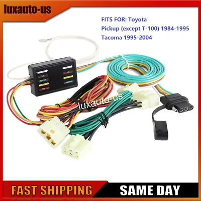 4 Pin Flat Trailer Wiring Harness Connection Kit For Toyota Tacoma 1995-2004 • $38.69