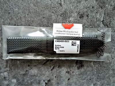 £295 • Buy CHOPARD Mille Miglia Genuine Black Rubber Tire Strap - 20 Mm / 18 Mm Brand New