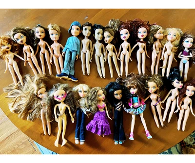 $60 • Buy LOTS OF  BRATZ AND BRATZ BOYZ 11” Loose Doll Lot + SHOES, CLOTHES & ACCESSORIES