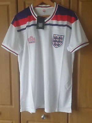 £35 • Buy England 1982 World Cup Finals Home Shirt Mens Retro Euro 
