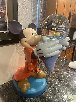 Fantasia Sorcerers Apprentice Big Fig Walt Disney World Statue Figure Disneyland • $700