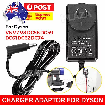 Battery Charger Adaptor For Dyson V6 V8 DC58 61 DC62 DC74 Animal Vacuum Cleaner • $14.75